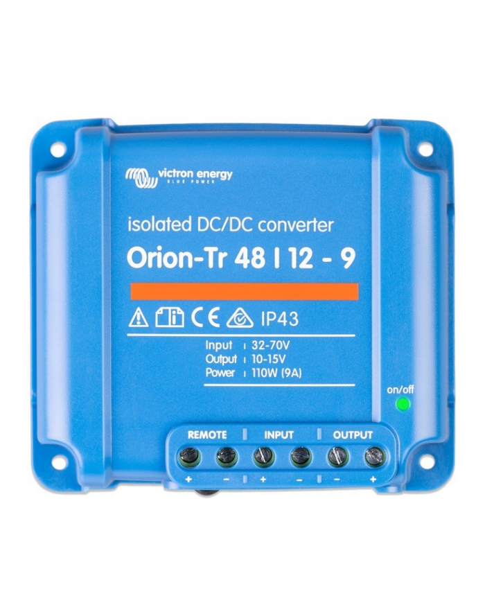 Konwerter Victron Energy Orion-Tr DC-DC 48/12-9A 110W isolated (ORI481210110) główny
