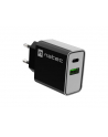 NATEC ŁADOWARKA SIECIOWA RIBERA USB-A + USB-C 20W POWER D-ELIVERY CZARNA NUC-2062 - nr 1