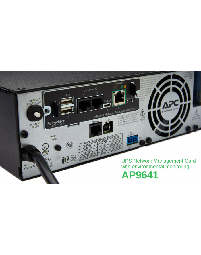 APC UPS Network Management Card 3 with Environmental Monitoring główny