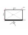 ART MANUAL SCREEN ON A TRIPOD 84inch 213x213cm TA-84 1:1 - nr 8