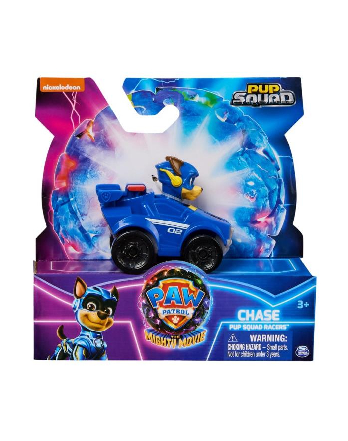 Psi Patrol Film 2: Mini figurka Chase z pojazdem 20142215 Spin Master p6 główny