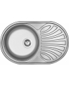 no name Deante 1 bowl Twist sink with drain 48 x 77 cm (Z(wersja europejska) 011B) - nr 1