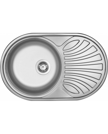 no name Deante 1 bowl Twist sink with drain 48 x 77 cm (Z(wersja europejska) 011B)