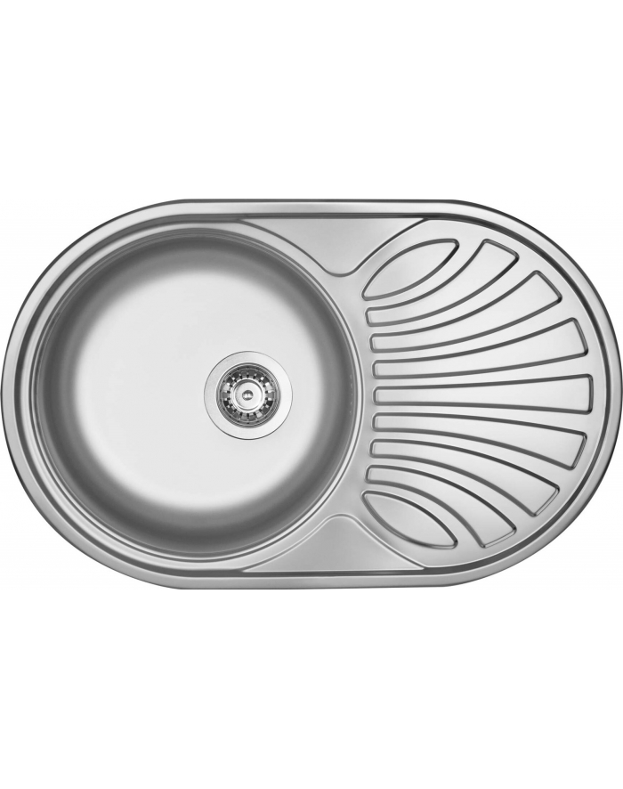 no name Deante 1 bowl Twist sink with drain 48 x 77 cm (Z(wersja europejska) 011B) główny