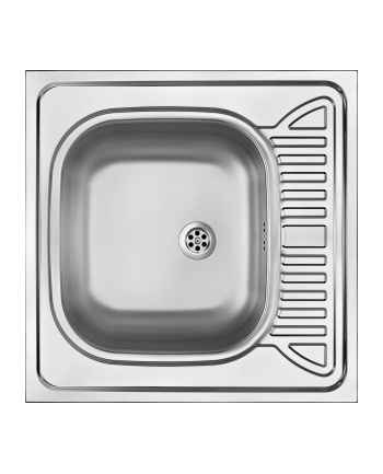 no name Deante 1 bowl Tanga sink with short drainage 60 x 60 cm (ZE6 3140)
