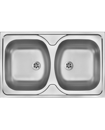 no name 2 dish sink deante without drainage (ZM5 3200)