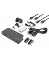 DIGITUS KVM Switch 2x1 HDMI HDMI Out USB 4Kx2K 60Hz - nr 15