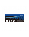 BROTHER TN-3610 Super High Yield Black Toner Cartridge Prints 18.000 pages - nr 35