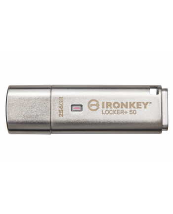 KINGSTON 256GB IronKey Locker Plus 50 AES Encryption USBtoCloud