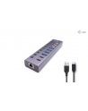 I-TEC USB 3.0/USB-C Charging HUB 9port LAN + Power Adapter 60W - nr 4