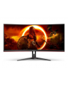 aoc Monitor 34 cale CU34G2XE 34 cale VA Zakrzywiony 144Hz HDMI DP - nr 31