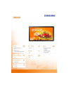 samsung Monitor profesjonalny OH24B 24 cale matowa 24h/7 1500cd/m2 S10 Player (Tizen 6.5) 3 lata d2d (LH24OHBEBGBXEN) - nr 2