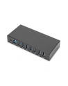 DIGITUS USB 3.0 HUB 7 Port Industrial Metal 15-kV ESD Table Wall DIN Rail mount - nr 7