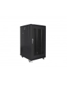 LANBERG szafa stojąca rack 19inch 22U 600x800 drzwi perforowane czarna - nr 3