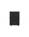 LANBERG szafa stojąca rack 19inch 22U 600x800 drzwi perforowane czarna - nr 9