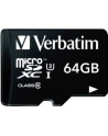 Karta pamięci Micro SDXC Verbatim 64GB Class 10 UHS-1 + adapter SD - nr 18