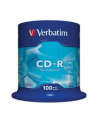 CD-R Verbatim 700MB Extra Pczerwonyection (cake 100) - nr 1