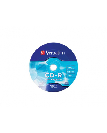 CD-R Verbatim 700MB Extra Pczerwonyection Wrap (10 Spindel)