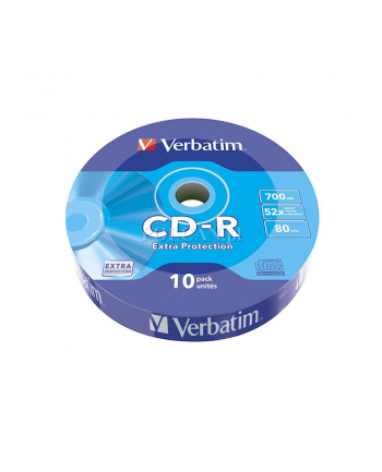 CD-R Verbatim 700MB Extra Pczerwonyection Wrap (10 Spindel)