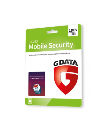 g data Oprogramowanie GDATA Mobile Internet Security 1D-EV 1rok karta-klucz