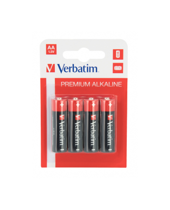 Bateria Verbatim LR6 AA (4 szt blister)