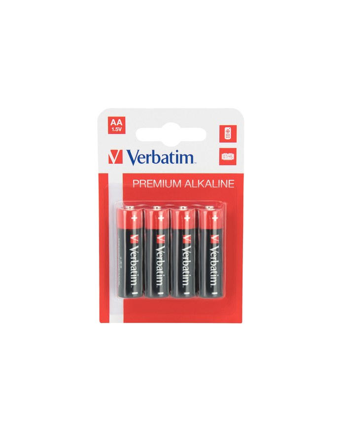 Bateria Verbatim LR6 AA (4 szt blister) główny