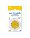 Baterie do aparatów słuchowych 10 / PR70 everActive ULTRASONIC 10- 6 sztuk - nr 1