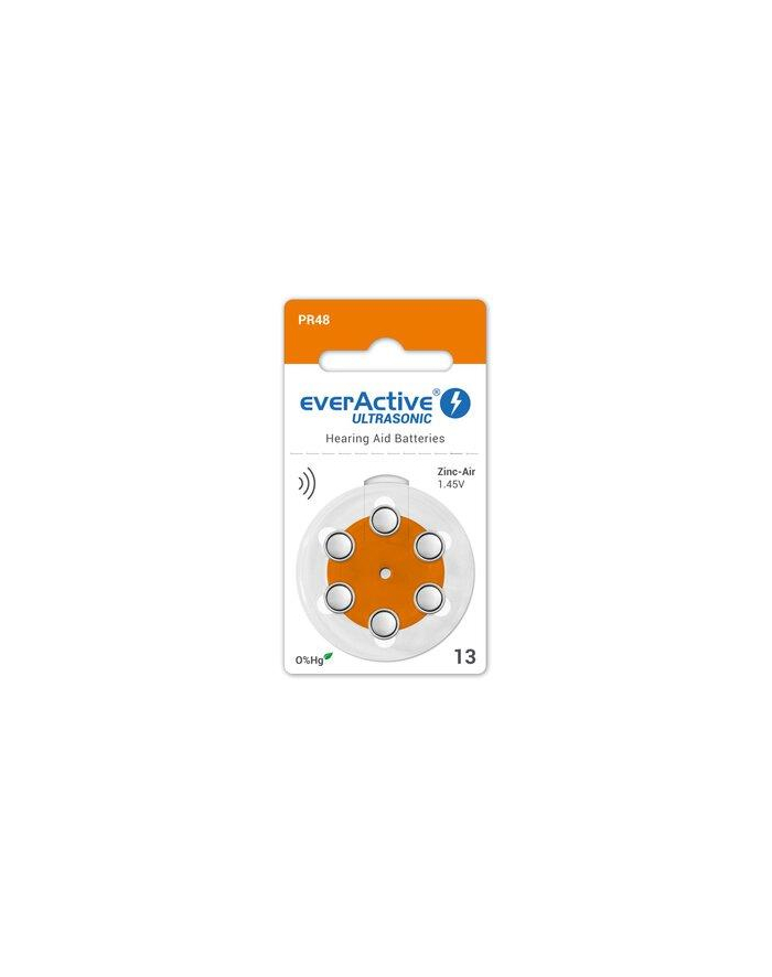 Baterie do aparatów słuchowych 13 / PR48 everActive ULTRASONIC 13 - 6 sztuk główny
