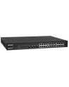 Switch zarządzalny Intellinet 24x 10/100/1000 Mbps PoE+ 430W + 4x slot SFP Combo Rack 19'' - nr 2