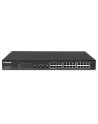 Switch zarządzalny Intellinet 24x 10/100/1000 Mbps PoE+ 430W + 4x slot SFP Combo Rack 19'' - nr 5