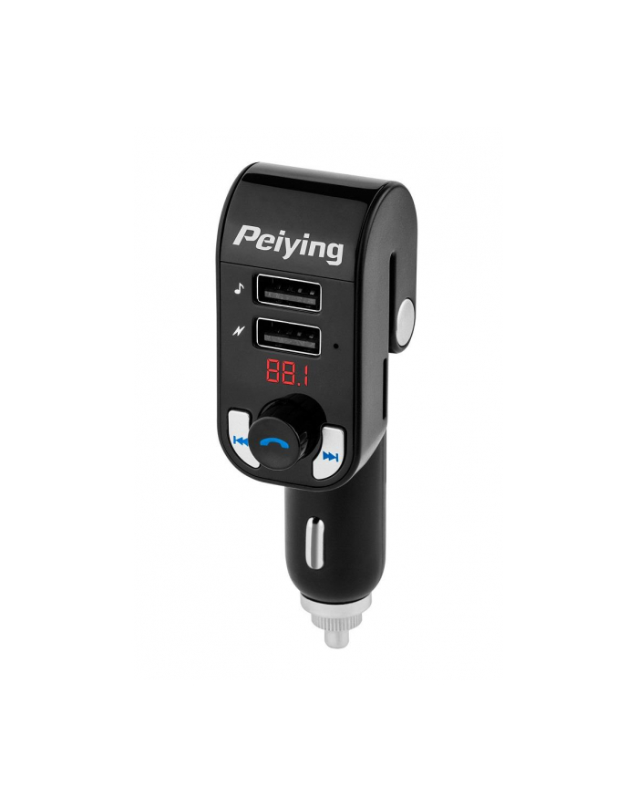 Transmiter FM Peiying URZ0466 Bluetooth, LED, USB, SD/MMC, MP3/WMA główny