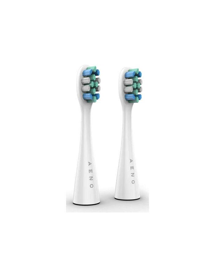 AENO Replacement toothbrush heads, White, Dupont bristles, 2pcs in set (for ADB0007/ADB0008) główny