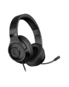 LORGAR Noah 101, Gaming headset with microphone, 3.5mm jack connection, cable length 2m, foldable design, PU leather ear pads, size: 185*195*80mm, 0.245kg, Kolor: CZARNY - nr 1