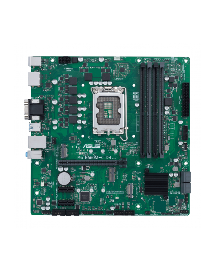 ASUS PRO B660M-C D4-CSM mATX LGA1700 DDR4 główny