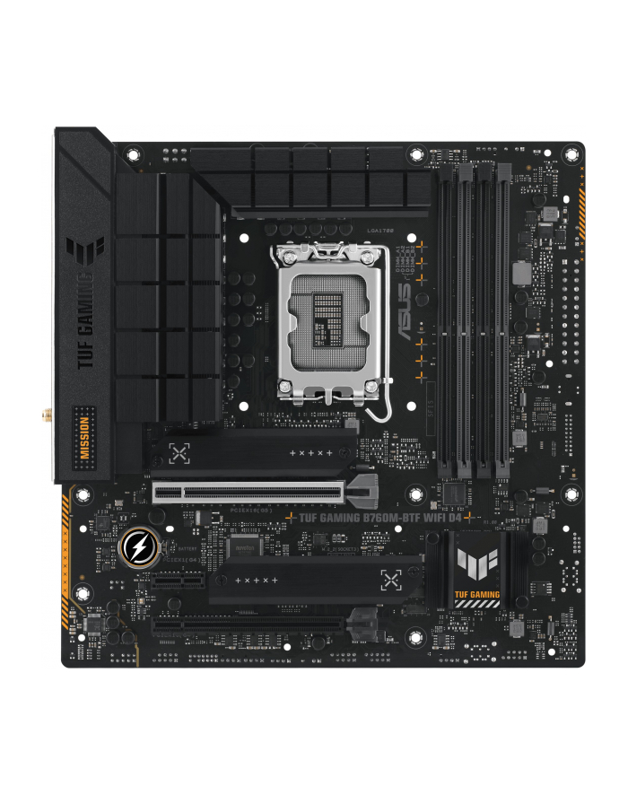 ASUS TUF GAMING B760M-BTF WIFI D4 mATX LGA1700 DDR4 główny