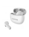 CANYON Słuchawki dokanałowe TWS-5 mikrofon Białe - nr 3