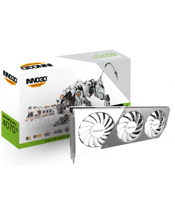 INNO3D GeForce RTX 4070 Ti X3 OC White 12GB GDDR6X 192-bit HDMI 3x DP