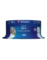 verbatim BD-R SL Datalife 25GB* 6x Wide Inkjet Printable (cake 25) - nr 6