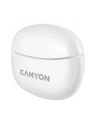 CANYON Słuchawki dokanałowe TWS-5 mikrofon Białe - nr 4