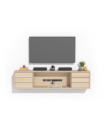 Wspornik montażowy Logitech z uchwytem przytrzymującym kable do Logitech RoomMate i innych urządzeń