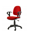 Fotel biurowy Techly obczerwonyowy, Czerwony - nr 5