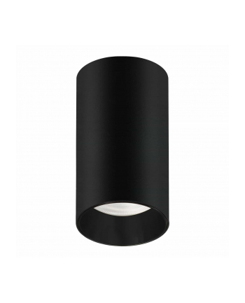 Oprawa natynkowa / tuba Maclean MCE458 B/B punktowa okrągła aluminiowa GU10 55x100mm czarna