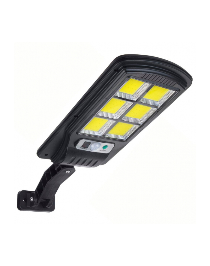 Lampa uliczna solarna LED Maclean MCE446 z czujnikiem ruchu i pilotem IP54, 4W, 400lm, 6500K, Li-ion 1200 mAh, 3 tryby pracy główny