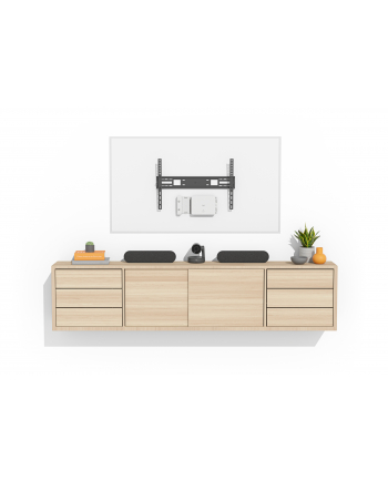 Wspornik montażowy Logitech z uchwytem przytrzymującym kable do Logitech RoomMate i innych urządzeń nr 2