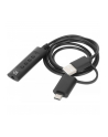 Karta dźwiękowa zewnętrzna Manhattan USB-C/A Audio Stereo 3.5mm TRRS 1m - nr 1