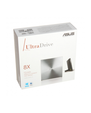 Napęd DVD RW ASUS SDRW-08U5S-U SILVER slim zewn. USB Power2Go