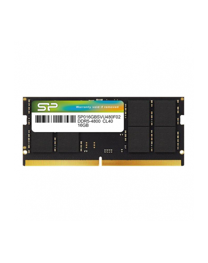 Pamięć SODIMM DDR5 Silicon Power 16GB (1x16GB) 4800MHz CL40 1,1V główny