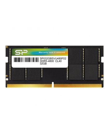 Pamięć SODIMM DDR5 Silicon Power 32GB (1x32GB) 4800MHz CL40 1,1V