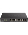 Switch zarządzalny D-Link DGS-1100-18PV2 16x1000PoE 2xCombo Mbps Gigabit - nr 1