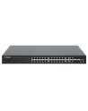 Switch zarządzalny Intellinet 24x 10/100/1000 Mbps PoE+ 370W+4x uplink Combo RJ45/SFP VLAN Rack 19'' - nr 17